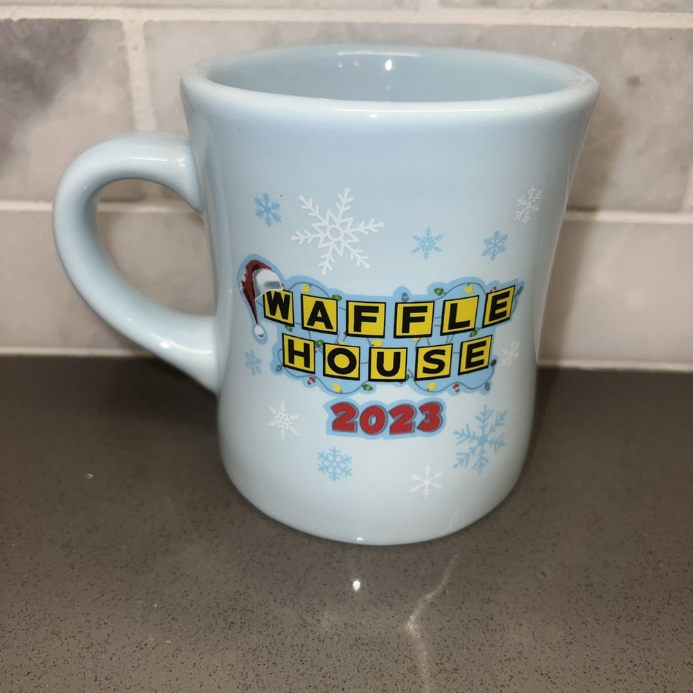 Waffle House 2023 Christmas Holiday Ceramic Coffee Mug Tuxton